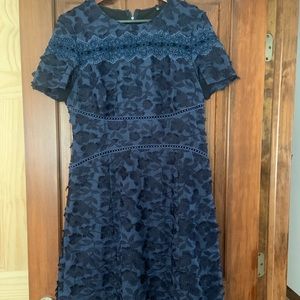 Elie Tahari Size 12 blue dress. Great for a wedding or a special function.